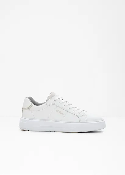 bonprix Zeitloser s.Oliver Sneaker für den Alltag - weiß