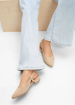 Bonprix Zeitloser Sling Pumps Für Viele Anlässe - Beige - Damen