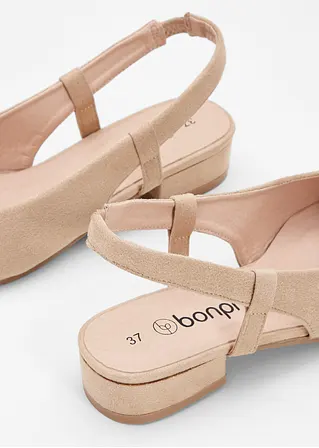 Bonprix Zeitloser Sling Pumps Für Viele Anlässe - Beige - Damen