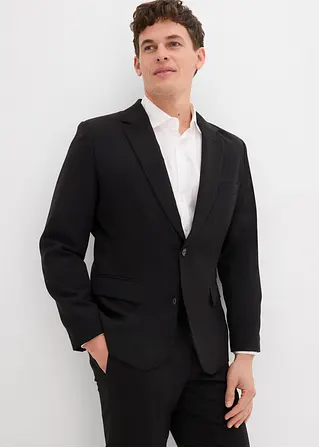 Bonprix Zeitloses Modisches Sakko Im Slim Fit - Schwarz