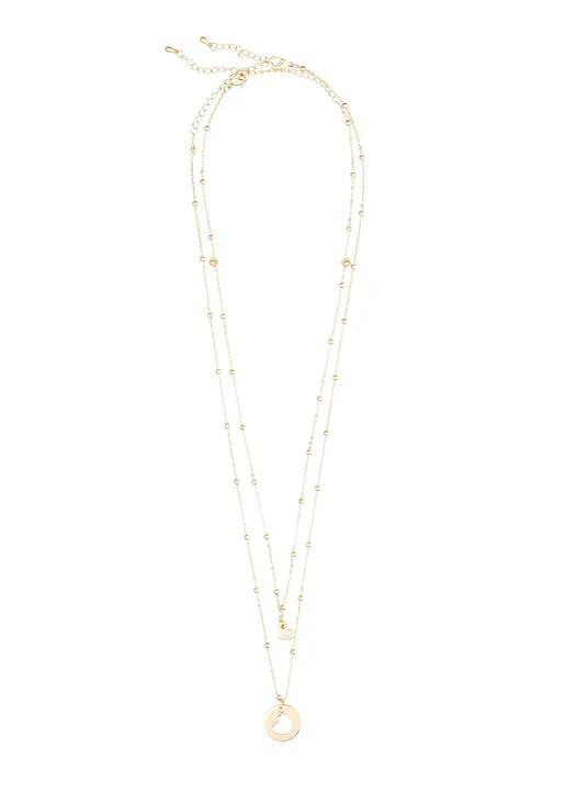 Bonprix Zweiteiliges Schmuckset Im Verspieltem Design - Vergoldet - Damen